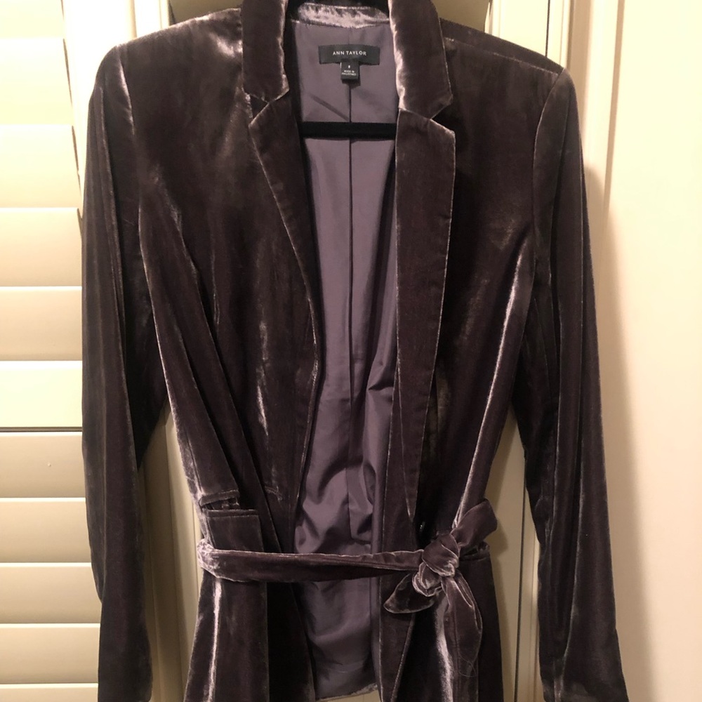 Velvet Blazer